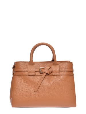 Isabella Rhea Brown Rundleer Tas