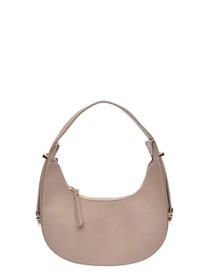 Isabella Rhea Beige Rundleer Tas