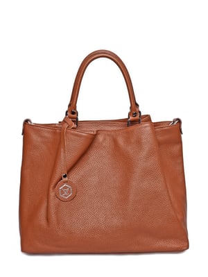 Luisa Vannini Brown Rundleer Tas
