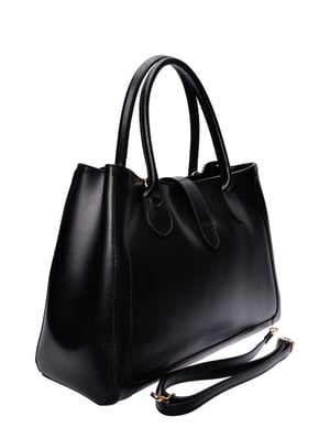 Isabella Rhea Zwart Rundleer Tas