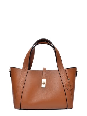 Isabella Rhea Brown Rundleer Tas