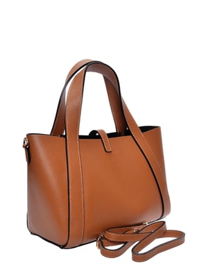 Isabella Rhea Brown Rundleer Tas