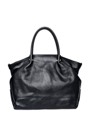 Isabella Rhea Zwart Rundleer Tas