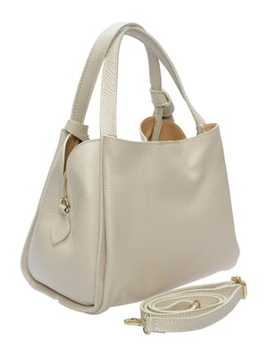 Anna Luchini Beige Koläder