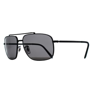 Ray-Ban Rectangle Unisex Polished Black Dark Grey RB3796