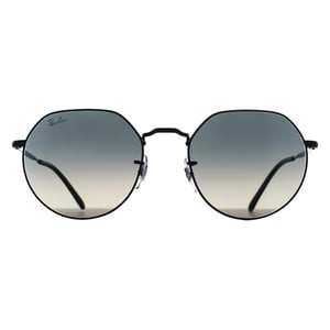 Ray-Ban Round Unisex Polished Black Grey Gradient RB3565 Jack