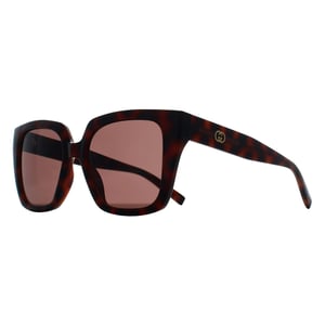 Gucci Square Womens Havana Brown GG2102S