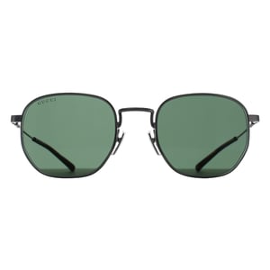 Gucci Square Mens Silver Green GG2095S