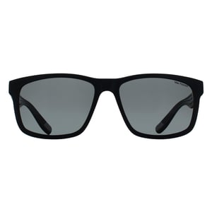 Nike Rectangular Mens Shiny Black Grey Polarized Cruiser P FQ4678