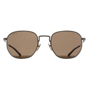 Gucci Square Mens Gold Grey GG2095S