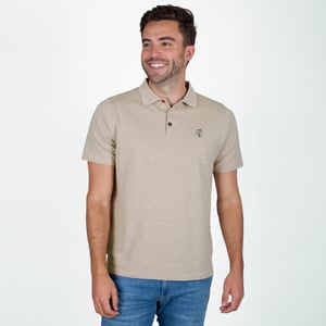 Q1905 Polo shirt willemstad zand melange