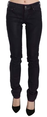 Cavalli Coated Skinny Jeans Navy