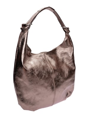 Anna Luchini Brons Rundleer Tas