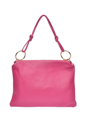Luisa Vannini Fuchsia Rundleer Tas
