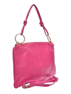 Luisa Vannini Fuchsia Rundleer Tas