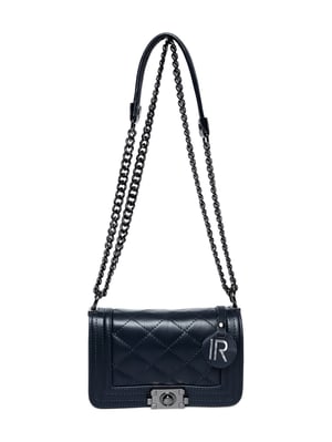 Isabella Rhea Blauw Rundleer Tas