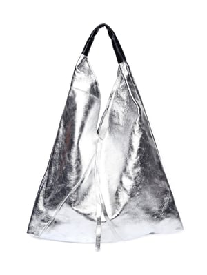 Isabella Rhea Zilver Rundleer Tas
