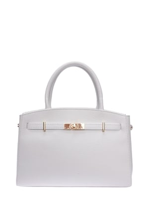 Isabella Rhea Wit Rundleer Tas