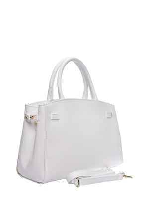 Isabella Rhea Wit Rundleer Tas