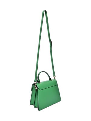 Anna Luchini Groen Rundleer Tas