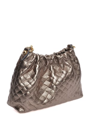Anna Luchini Brons Rundleer Tas