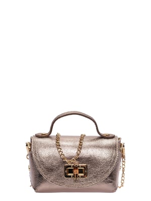 Roberta M Brons Rundleer Tas
