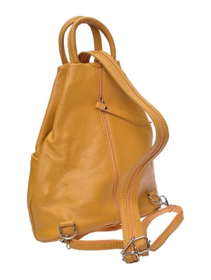 Isabella Rhea Mosterd Rundleer Tas