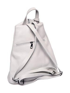 Luisa Vannini Grijs Rundleer Tas