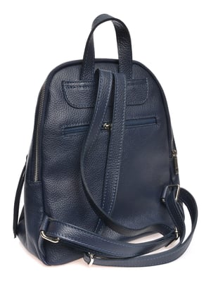 Anna Luchini Blauw   Rundleer Tas