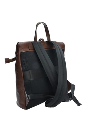 Anna Luchini Chocolade Rundleer Tas