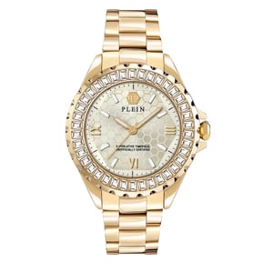 Philipp Plein Gouden RVS Horloge