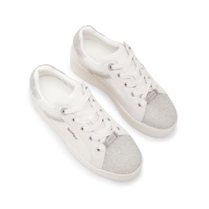 Carvela Leather Perenne Jewel Trainer Sneakers