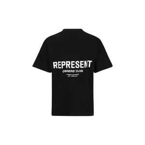 Represent Zwarte Katoenen T-shirt
