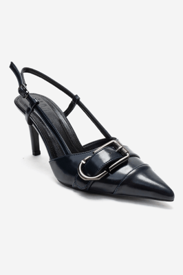 Noen Gesp Spitse Neus Stiletto Pump