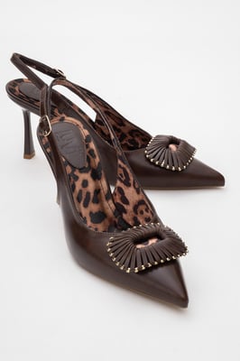 Spera Gesp Spitse Neus Pump (Dames)