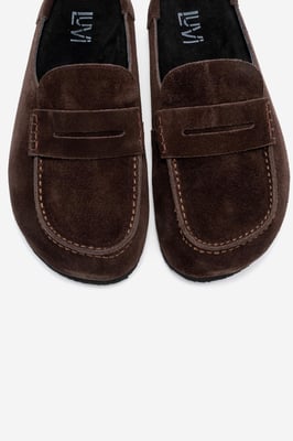 Priva Läder Slip-On Toffel