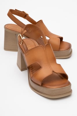 Zennia Läder Platå Sandal (Women)