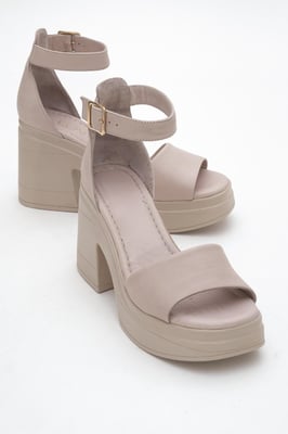 MARGOT Leer Platform Sandaal (Women)