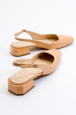 State Rund Tå Slingback Pump (Dam)