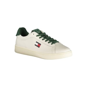 Tommy Hilfiger Bianco Polyurethaan Heren Sneakers