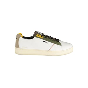 Gas Witte Polyester Heren Sneaker