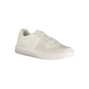 Calvin Klein Bianco Polyester Herr Sneakers