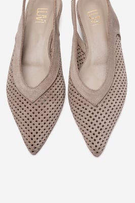Lieve Leren Slingback Pump (Dames)