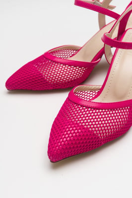 Chic Mesh Spitse Neus Pump (Dames)