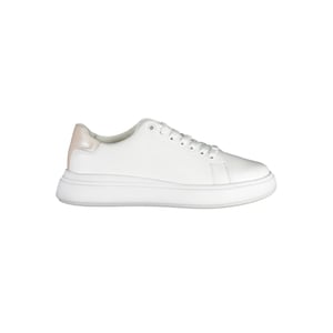 Calvin Klein Bianco Pelle Dam Sneaker