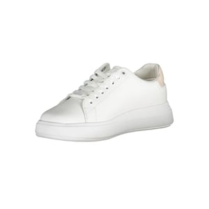 Calvin Klein Bianco Pelle Dam Sneaker