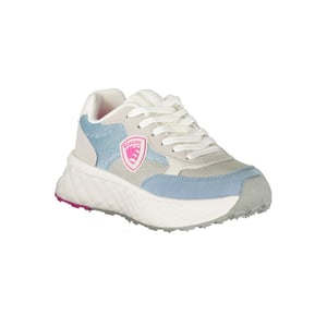 Blauer Azzurro Polyurethaan Dames Sneakers