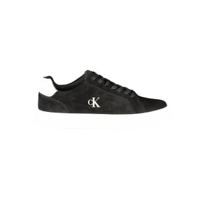 Calvin Klein Svart Läder Herrsneaker