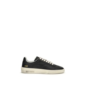Dsquared² Svart Kalfskinn Bos Taurus Låga Sneakers