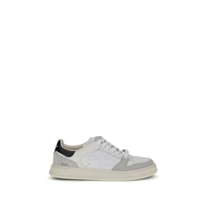 Premiata Witte Kalfslederen Bos Taurus Lage Sneakers